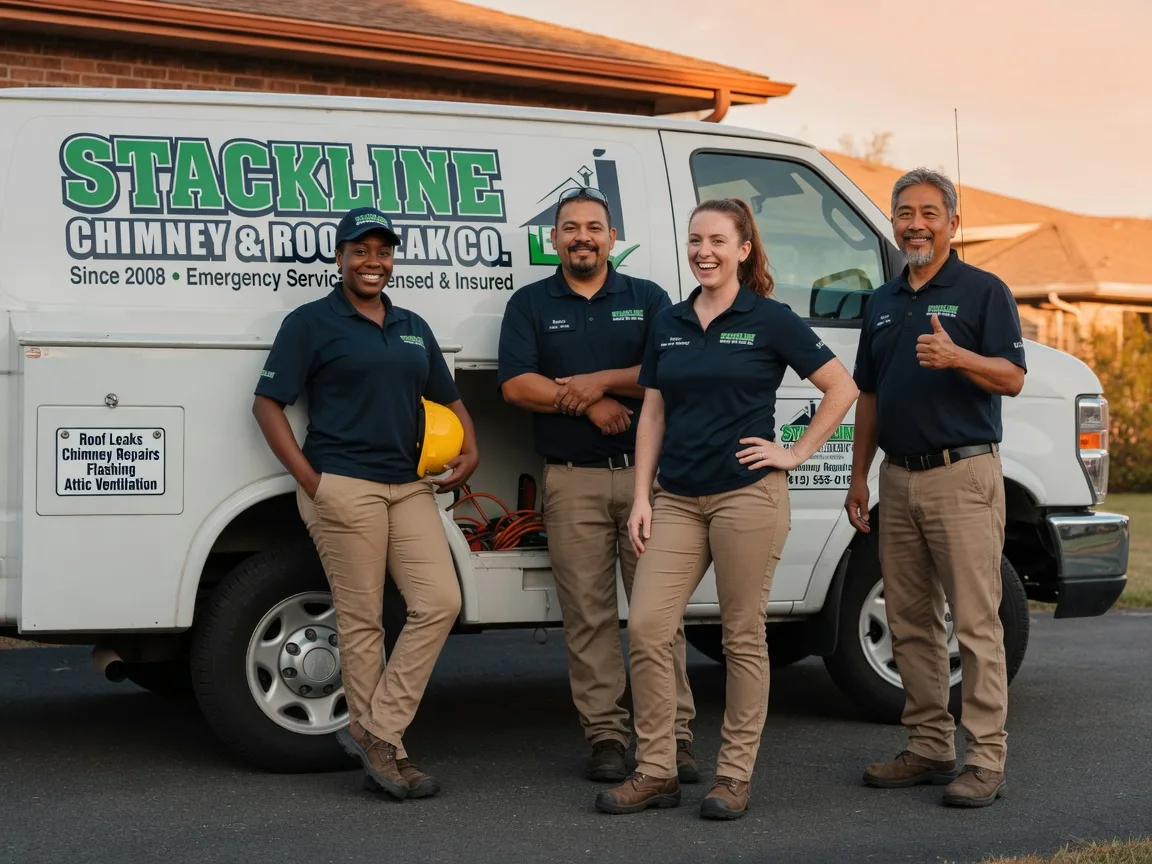Chimney flashing repair company in Morovis, PR